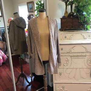 Cozy Cream Sweater with Pockets, Hood - soo soft